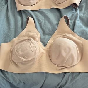 Knix Beige Seamless Bra